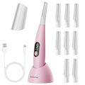 Sonic Dermaplane Razor for Women Face,Women¡¯S Facial Exfoliation & Peach Fuzz Hair Removal System,Anti-Aging?3 Speeds?8 Dermaplaning Blades?Rechargeable,Sonic Dermaplaning Tool