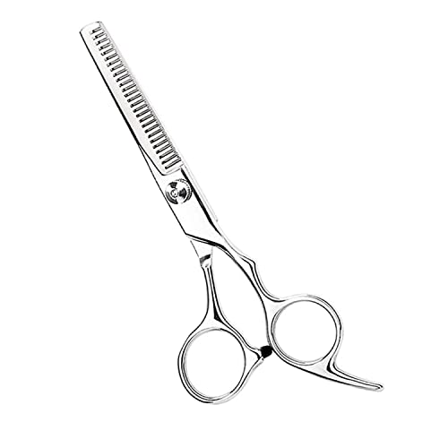 Hair Thinning Shears, Hair Cutting Scissors (6.7 Inches) with Fine Adjustable Tension Screw and 1 Piece Wipe Cloth