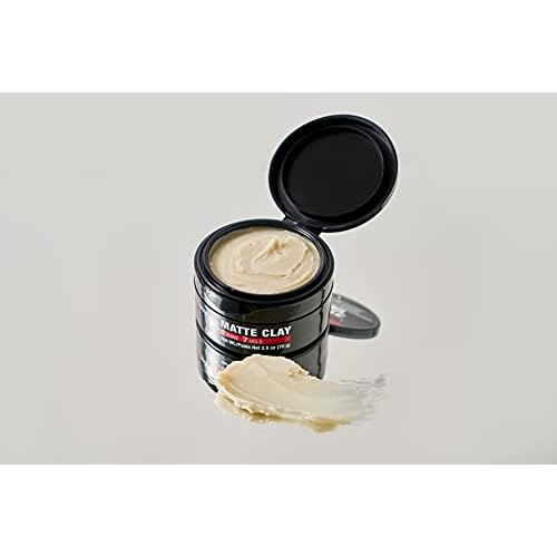 SexyHair Style Matte Clay Matte Texturizing Clay | Separates, Defines and Molds | Helps Tame Unruly Ends | Washes Out Easily