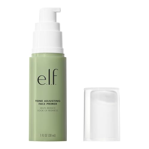 e.l.f. Tone Adjusting Face Primer - Green Tint for Redness