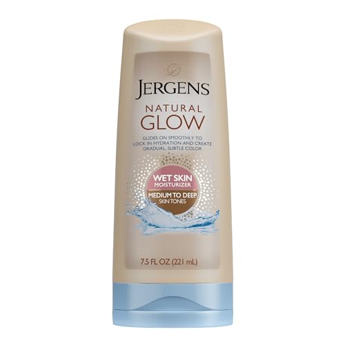 Jergens Natural Glow In-Shower Self Tanner Lotion, 7.5 oz