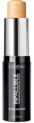 L'Oréal Infallible Longwear Highlighter Stick, Gold is Cold