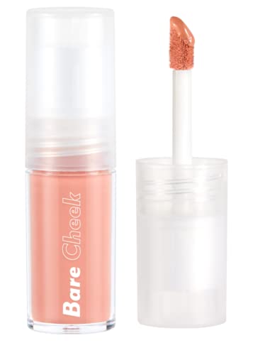 I'm Meme Blush - Bare Cheek Liquid | Lightweight with Sheer Pigmentation, Natural Coral Finish, Portable, 001 Bouncy Orange, 0.10 Oz