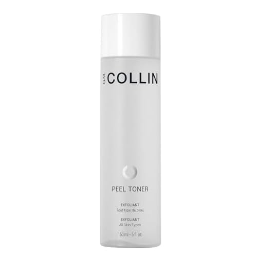 G.M. COLLIN Peel Toner Exfoliant | Daily Leave-On Liquid with AHA BHA PHA | Salicylic Acid Toner for Pores & Smooth Skin | Aloe Vera Soothes & Hydrates