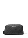 Michael Kors Hudson Signature Canvas Travel Toiletry Kit - Black