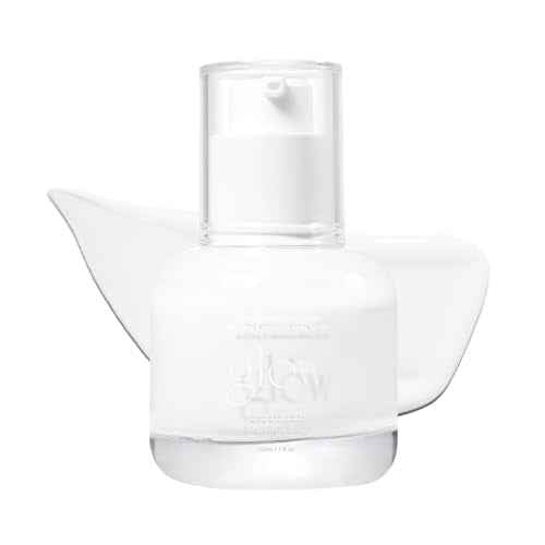 glow breathable blemish balm #white : lightweight & hydrating, skincare-like, medium-coverage bb cream infused with green tea water, 1 fl oz