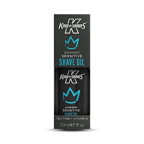 King of Shaves Sensitive Advanced Shaving Oil With Handy Pump 1.01 fl oz