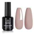 Beetles Nude Beige Gel Nail Polish 15ML - Creme Grey Variation