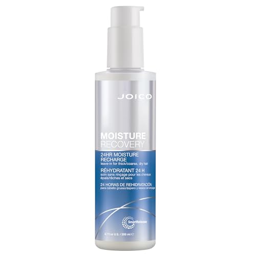 Joico Moisture Recovery 24 Hour Moisture Recharge Leave-In | For Thick, Coarse, Dry Hair | All-Day Moisture | Instantly Detangles | Reduce Breakage | Frizz Protection | With Olive Ester & Sea Kelp