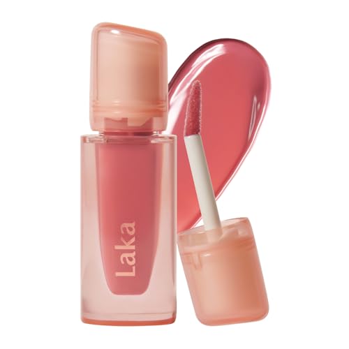 Laka Jelling Nude Gloss Lip Oil - Sheer, Non-Sticky, Hydrating