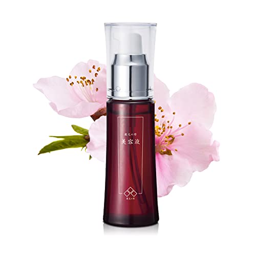 Cherry blossom face serum Japanese Sakura Rice brain Vitamin C Hydrating formula Smooth skin ¡°Kuramoto-no-Shizuku¡±(1.01oz)