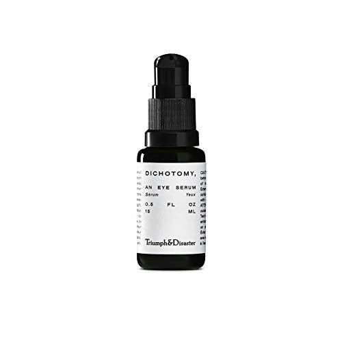 TRIUMPH & DISASTER | Dichotomy Eye Serum | Anti-Aging, Targeting Dark Circles, Crows Feet & Puffiness for Men - 0.5 fl oz
