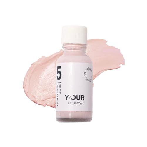 Y'OUR Acne Drying Spot Treatment | Shrink & Detoxify Pimples | Gentle with Salicylic Acid and Bentonite Clay | Vegan & Fragrance-Free | Suitable for Sensitive Skin | 20ml (0.67 oz.)