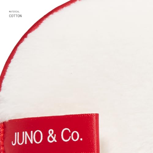 JUNO & Co. Reusable Makeup Remover Pad - Washable Red