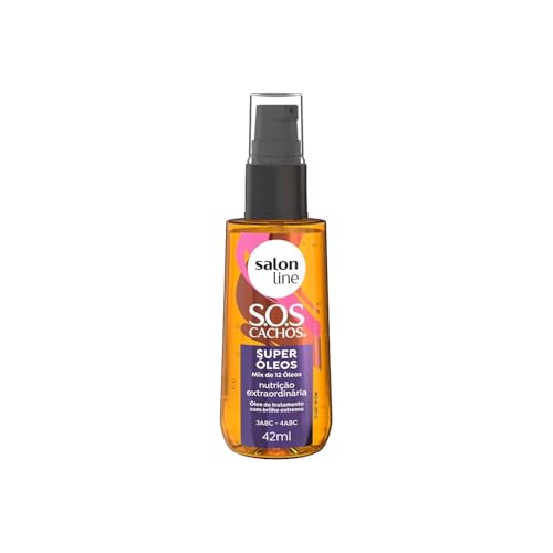 Salon Line SOS Cachos Curl Treatment Oil 1.42 Fl Oz