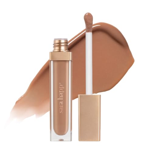 Sara Happ Lip Slip Luxe Gloss Nude - Moisturizing Lip Gloss, 0.21 Oz