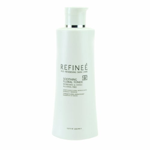 Refinee Soothing Alcohol-free Floral Face Toner with Hydrating and Firming Rose Water 6oz