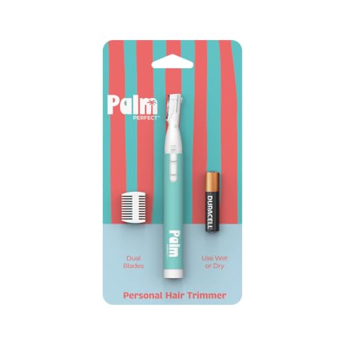 PalmPerfect Face Razor Set for Women Twin-Blade Hair Trimmer 2 Piece