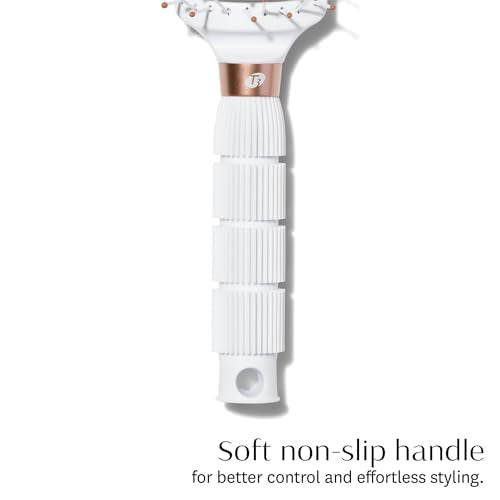 T3 Dry Vent Hair Brush | Vented Detangling Brush for Fast Blow Drying | Heat Resistant Bristles