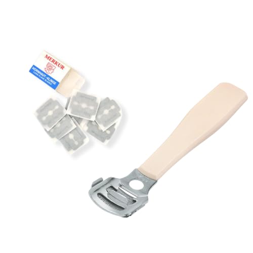 Professional Corn Callus Remover Razor with 10 Blades - Made in Germany