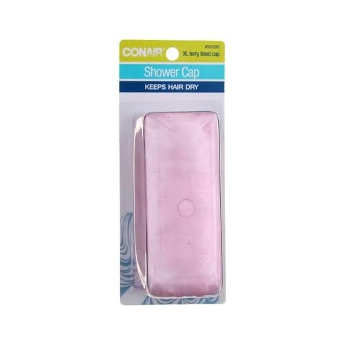 Conair Terry Lined Showercap, 2.4 Ounce