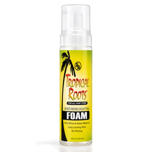 Bronner Bros Tropical Roots Moisturizing Sculpting Foam 8.5oz