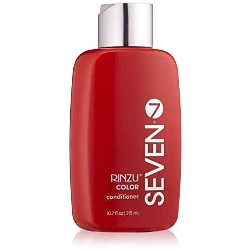 SEVEN Rinzu COLOR Conditioner Hair Care for Color-Treated Hair, Sulfate Free, Moisturizes, Extends Color Retention with Argan Oil, Pro Vitamin B5, Sunflower Seed for Men & Women, Made in USA