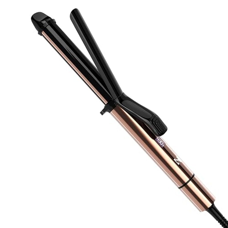 Nicebay 1-Inch Curling Iron with Ceramic Coating - Fast Heating & Auto Shut Off