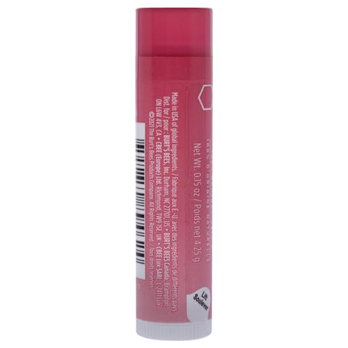 Burts Bees 100% Natural Tinted Lip Balm, Hibiscus with Shea Butter & Botanical Waxes 1 Tube (Pack of 2)