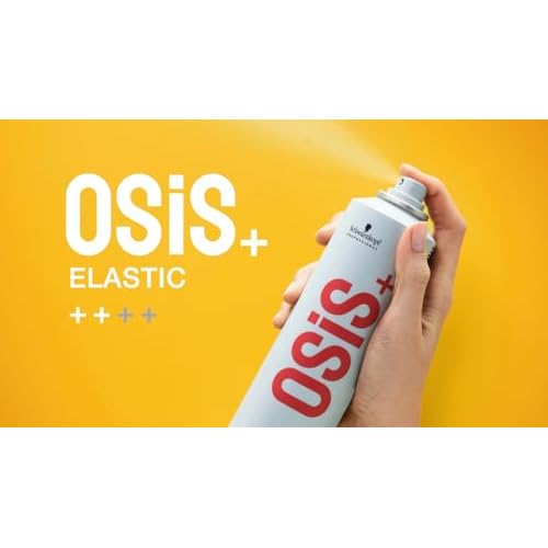 OSiS+ Elastic Hairspray - Light Hold with Heat Protection for All Hair Types