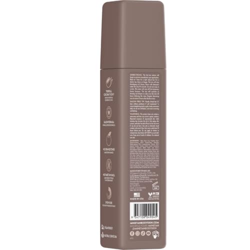 MineTan Dark Self Tanning Foams | Bronze Collection - Best Fake Tanner Mousse for a Deep Instant Bronzing Glow, 1 Hour Express, Face & Body, Ultra Hydrating Formula, Coconut Scented, 6.7 Fl Oz
