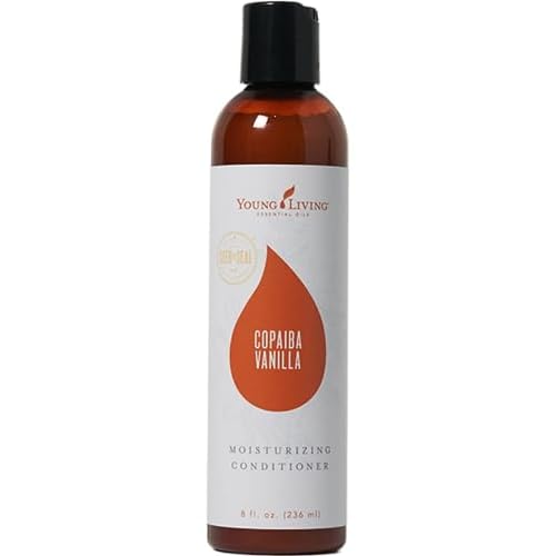 Copaiba Vanilla Moisturizing Conditioner by Young Living | 8 oz | Restores Moisture & Strength to Dry, Damaged Hair | Infused with Pracaxi Seed Oil, Avocado Oil & Murumuru Butter for Healthy Strands