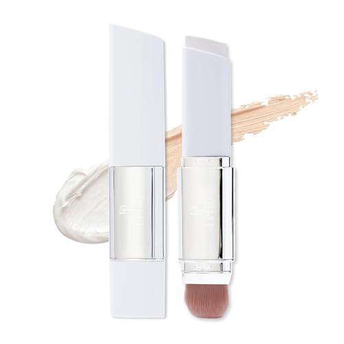 Color-Changing Foundation Stick with Brush - Light Coverage