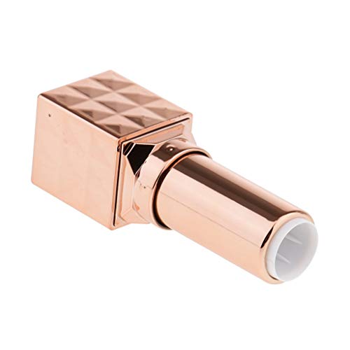 5pcs Empty Lip Balm Tubes DIY Lipstick Tube Lip Balm Bottle Case Cosmetic Bottle Container - Rose Gold