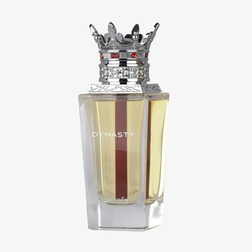 Lattafa Dynasty Unisex Eau de Parfum Spray 3.4oz Aromatic, Fresh, Spicy & Woody