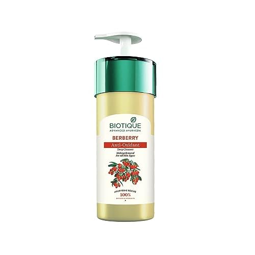 Biotique Bio Berberry Hydrating Cleanser, 800ml I All Skin Type I Leaves skin feeling soft and smooth