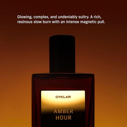 CYKLAR Amber Hour Perfume Oil - Rich & Spicy Scent, 15ml