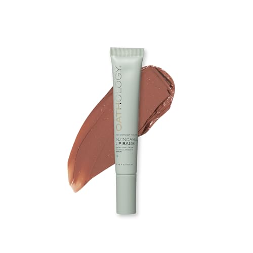 Inzincable Mineral Lip Balm, SPF 35, 10mL, Dermatologist crafted skincare