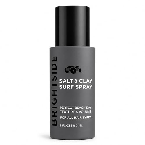 BRIGHTSIDE Sea Salt Spray for Men 6oz - Texturizing & Volumizing Hair Spray