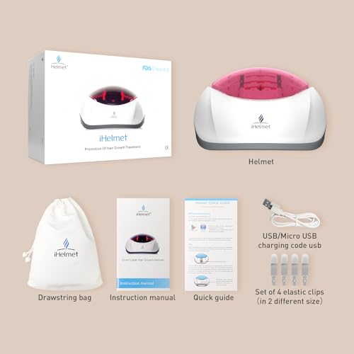 iHelmet Laser Hair Growth Helmet - FDA Cleared LLLT Cap