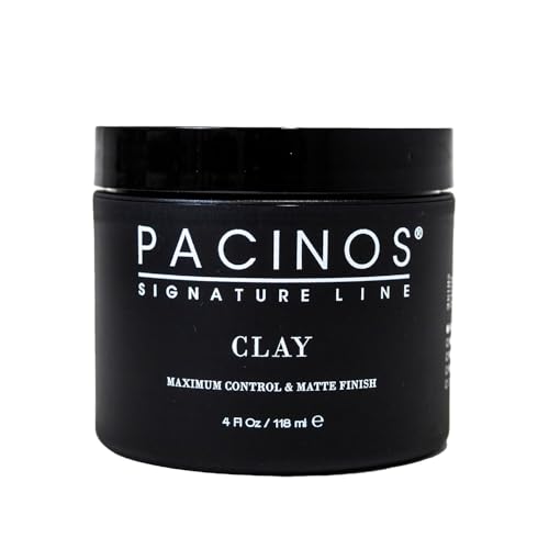 Pacinos Signature Clay Hair Paste - Firm Hold Styling Wax 4oz