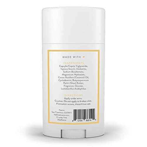 Native Aluminum-Free Clean Deodorant with Natural Derived Ingredients, 72HR odor control | Deodorant for Women and Men | Baking Soda, Coconut Oil, Shea Butter | Buttercream & Vanilla