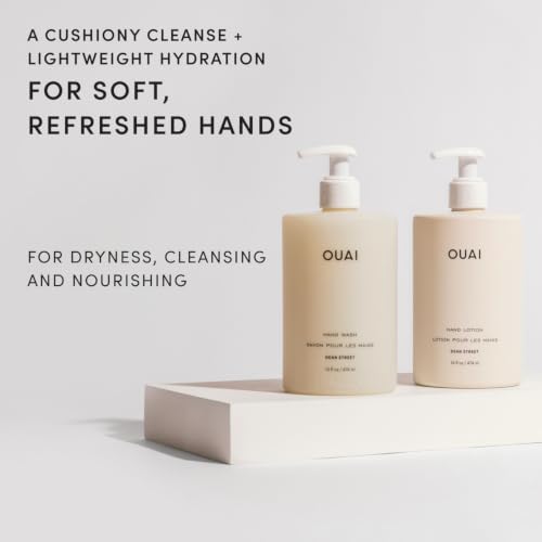 OUAI Hand Wash & Lotion Set - Dean Street | Hydrating Floral Fragrance