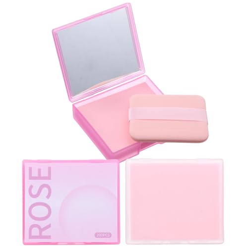 Sibba 500 Oil Blotting Sheets for Face with Mirror & Puff