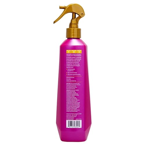 Infusium Repair and Replenish Leave-In Treatment - Hair Spray with Niacinamide, Argan Oil, and Ceramides - Strengthens and Nourishes - 11 oz