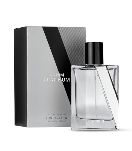 Victoria's Secret VS Him Platinum Men's Cologne 3.4 Fl Oz - Aromatic Woody Scent