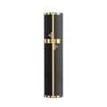 3zorqinron 8ml Leather Travel Perfume Atomizer – Refillable Leather Cologne Sprayer, Black