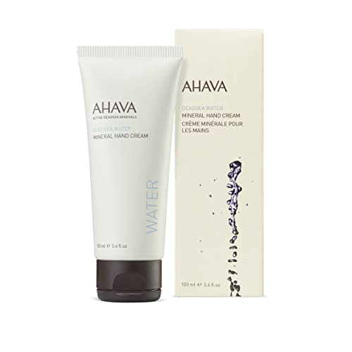 AHAVA Dead Sea Water Mineral Hand Cream - Fast-Absorbing Moisturizer