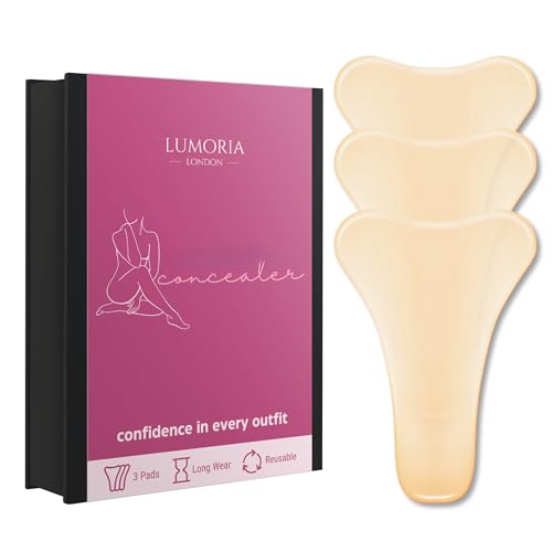 LUMORIA Seamless Concealer Cover 3 Pack - Skin-Safe Silicone, Invisible Makeup