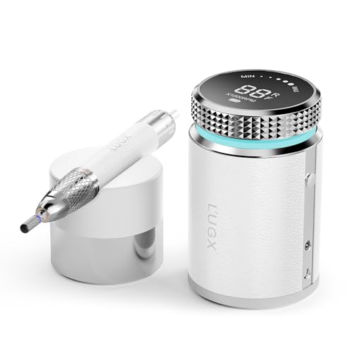 L'UGX Professional Nail Drill 35000RPM Waterproof Rechargeable